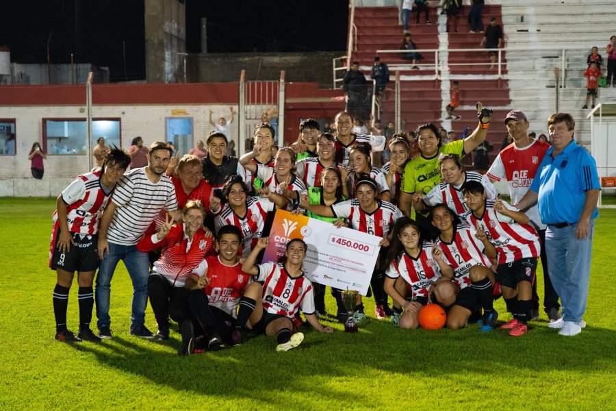 CLASIFICACION Y PREMIO. 9 de Julio sigue en la Copa Santa Fe.