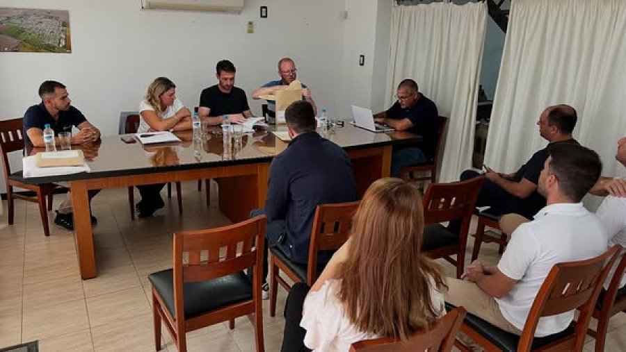 Vista general del acto cumplido ayer.