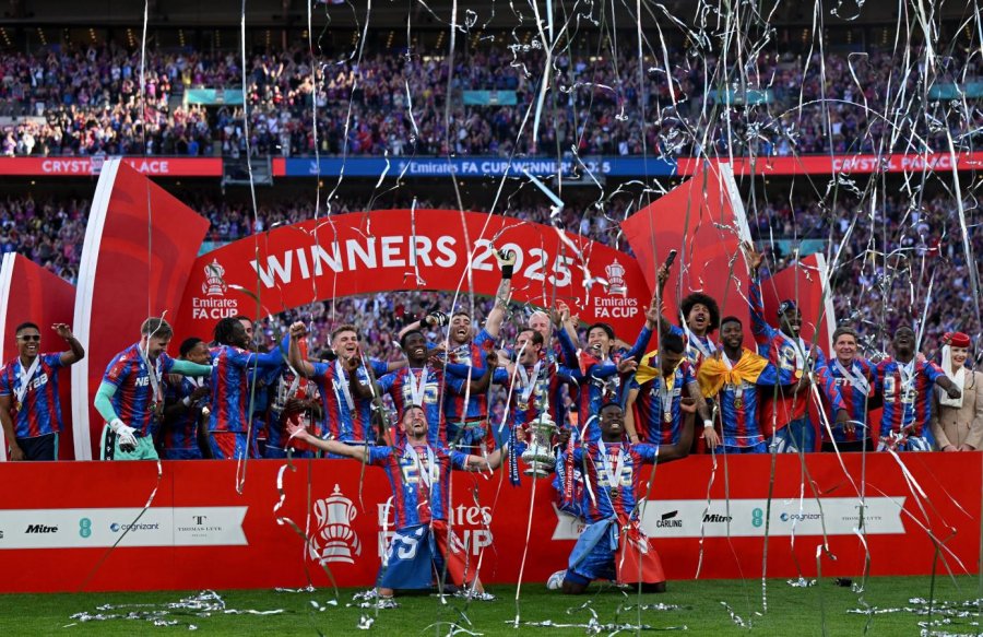 Crystal Palace levantó su primera FA Cup.