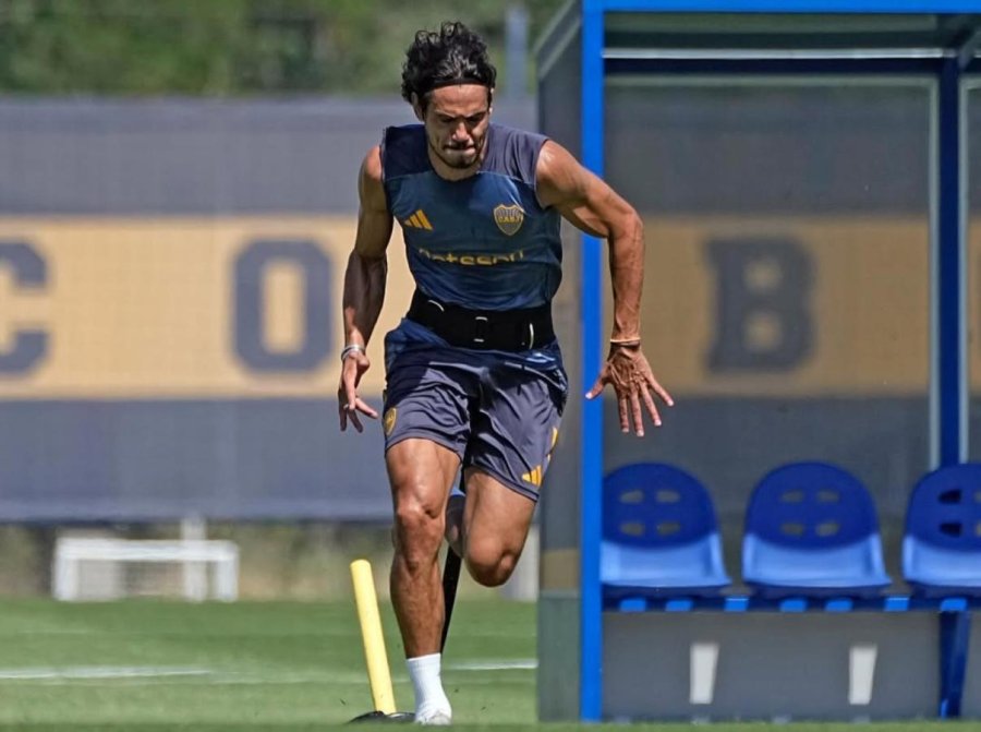 EDINSON CAVANI podría volver en Boca de cara a los cuartos de final del Torneo Apertura,