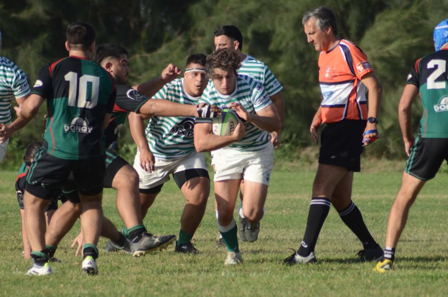 SIN EQUIVALENCIAS. El elenco rafaelino apoyó 15 tries.