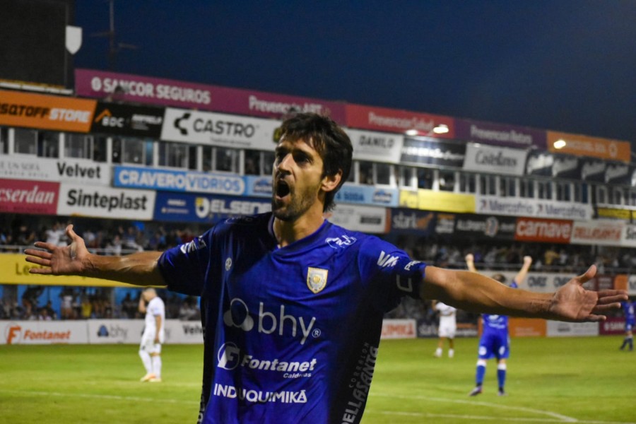 LUCAS ALBERTENGO ANOTÓ SU SÉPTIMO TANTO EN EL TORNEO 2025 DEL FEDERAL A