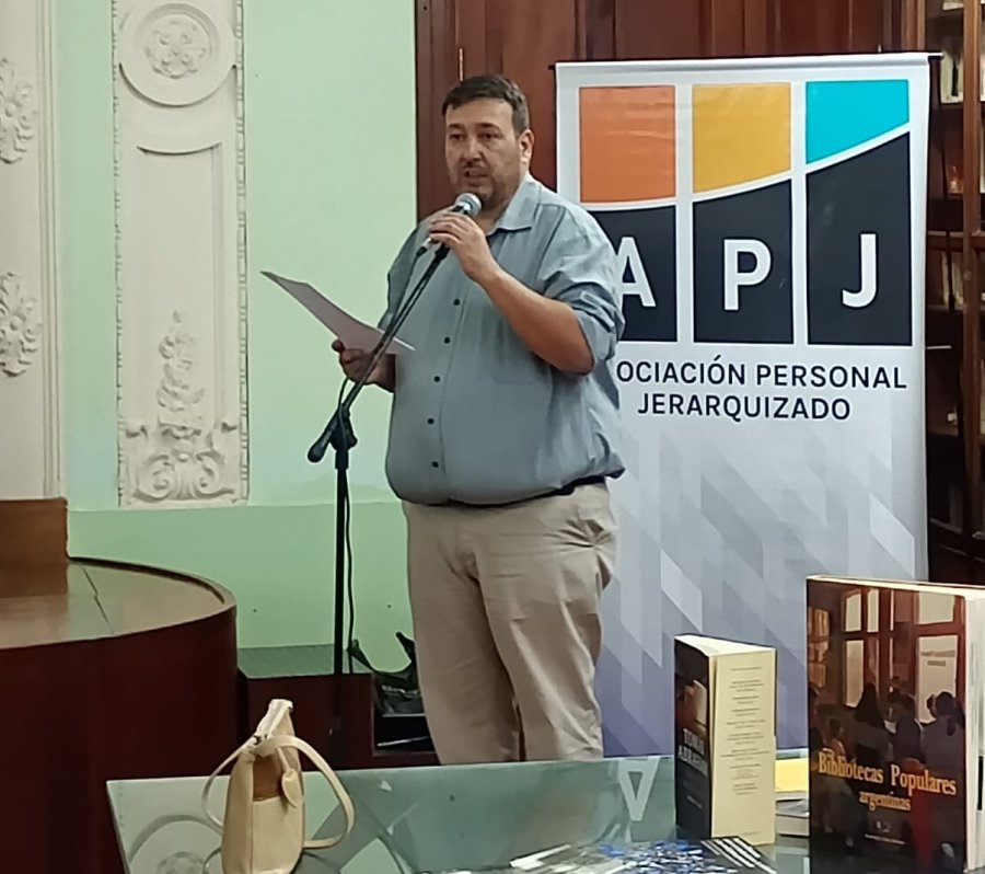 Diego Alvarez, actual secretario General de la APJ.