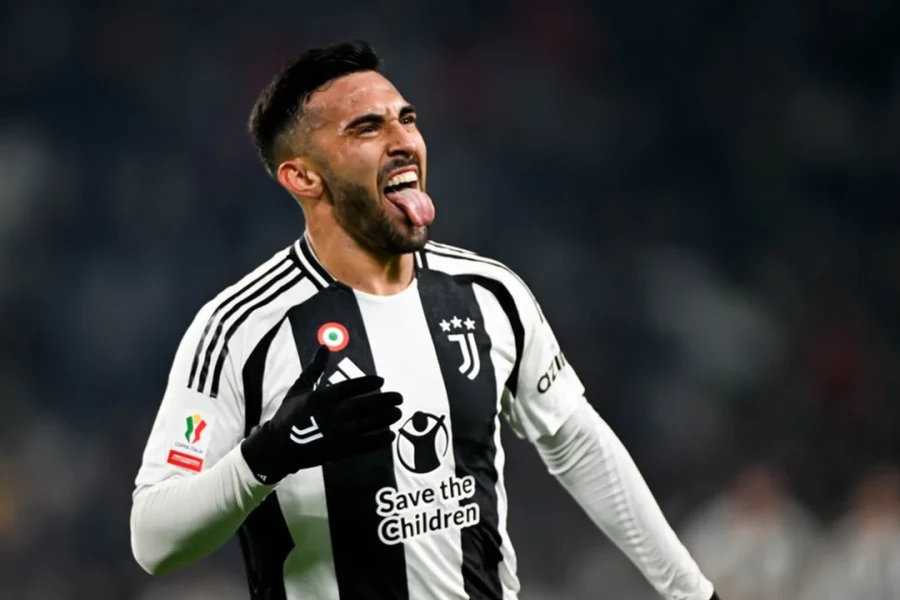 PIEZA IMPORTANTE. Nicolás González, jugador de Juventus.