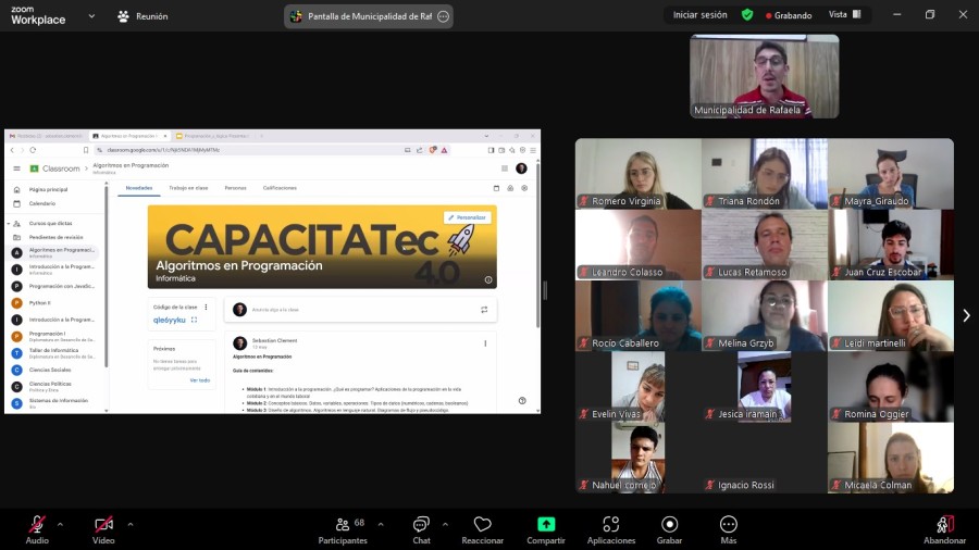 La capacitaci&oacute;n tiene una duraci&oacute;n de siete semanas.