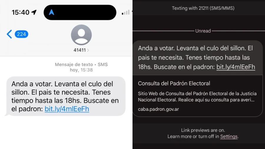 El misterioso mensaje.