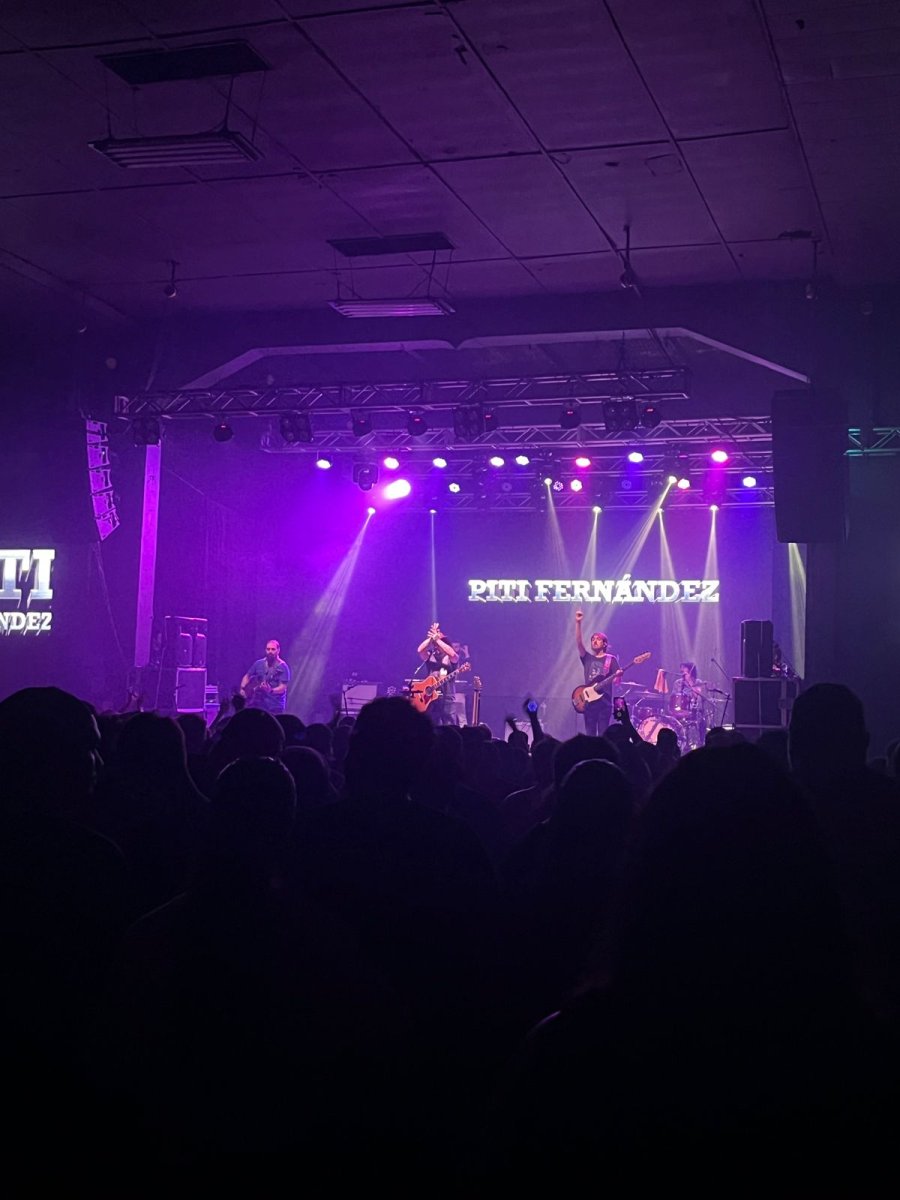 Piti Fernández en Rafaela: puro rock.