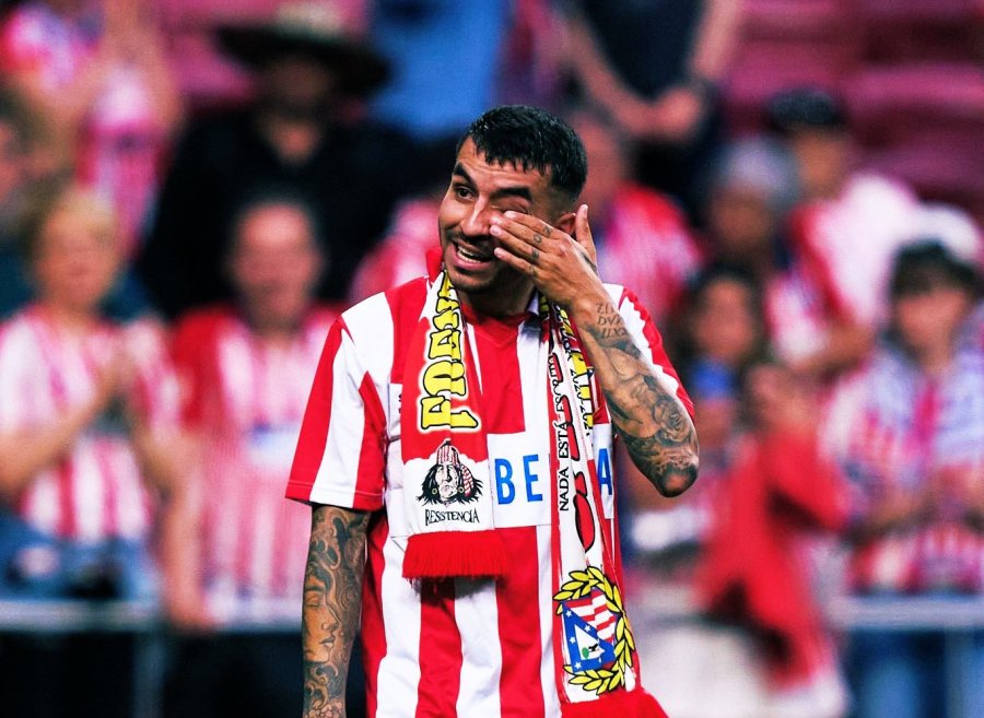 ÁNGEL CORREA SE DESPIDIÓ DEL ATLÉTICO DE MADRID