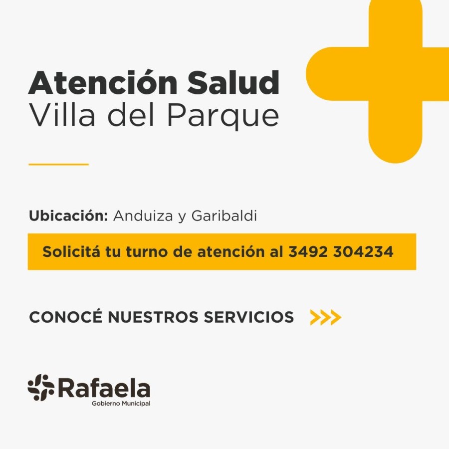 Atenci&oacute;n primaria en el barrio Villa del Parque.