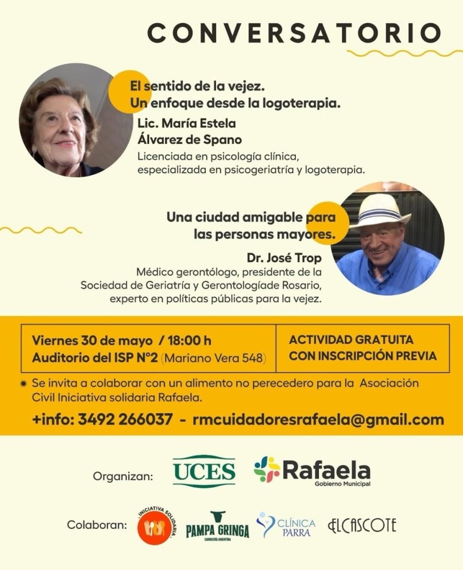 La actividad será gratuita, con inscripción previa.