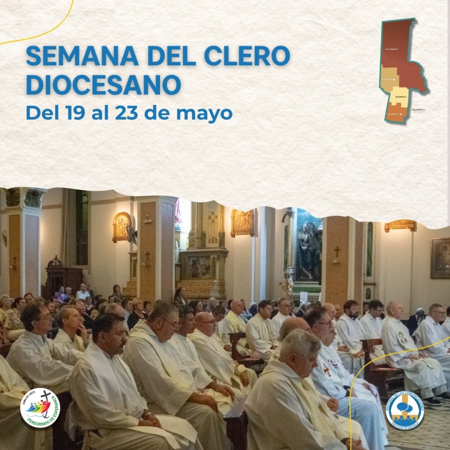 El clero de la Diócesis de Rafaela.