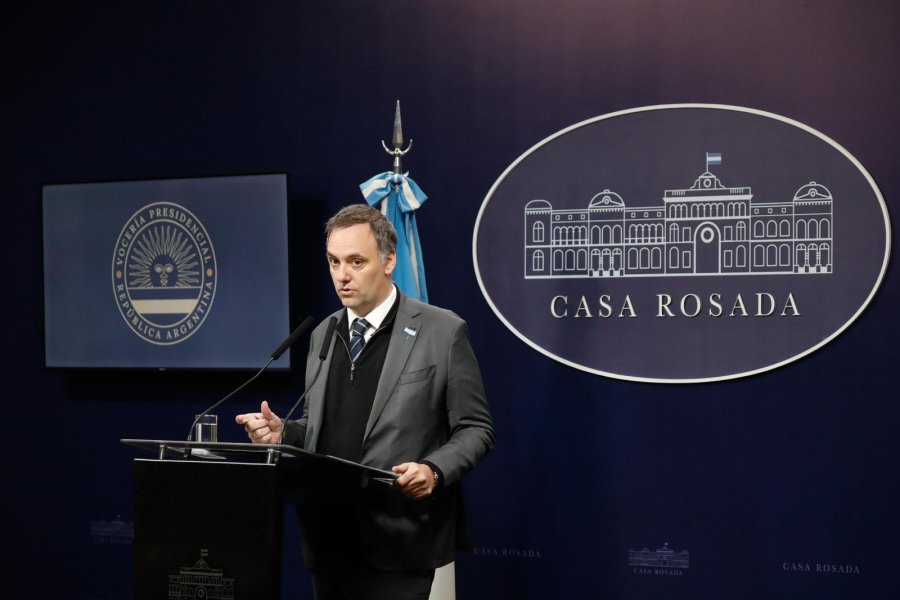 RECORTE. "Con esta medida, el ente se encargará de garantizar todos los derechos humanos y no de defender un sector ideológico partidario", sostuvo el vocero Manuel Adorni.