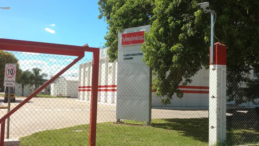 La planta de L&aacute;cteos Ver&oacute;nica en la localidad de Lehmann.