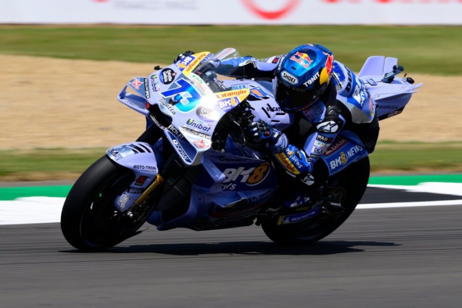 Alex M&aacute;rquez fue el mejor con la Ducati del equipo Gresini.