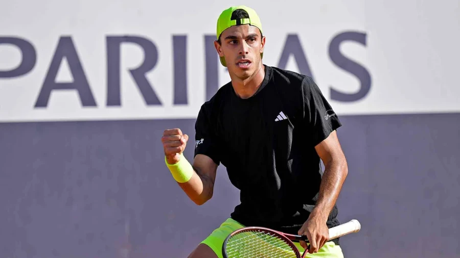 ESPERANZA. Francisco Cerúndolo, el argentino de mejor presente.