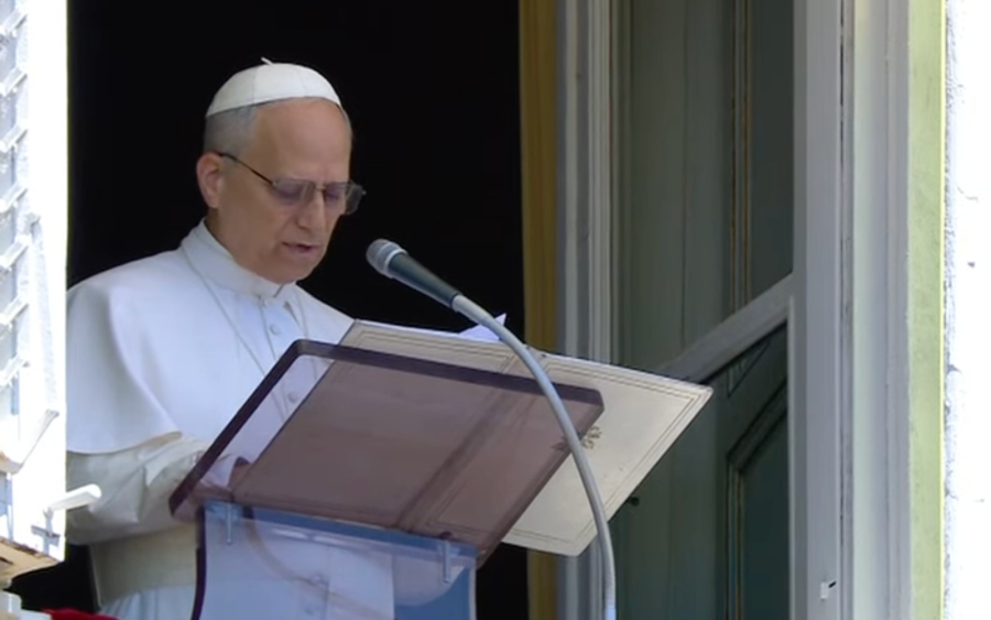 Por primera vez, el Papa Le&oacute;n XIV rez&oacute; el Regina Coeli desde la ventana del Palacio Apost&oacute;lico.