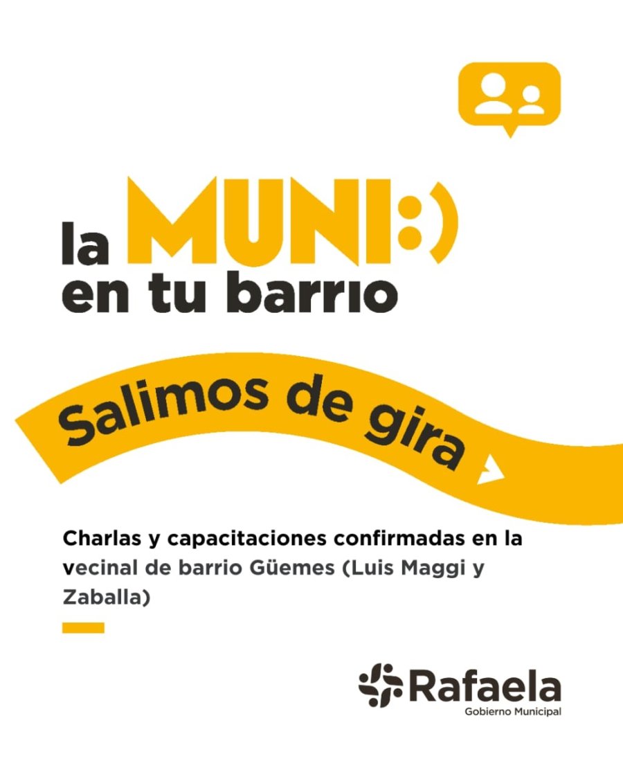 &laquo;La Muni en tu barrio&raquo; en la Vecinal del Barrio G&uuml;emes.