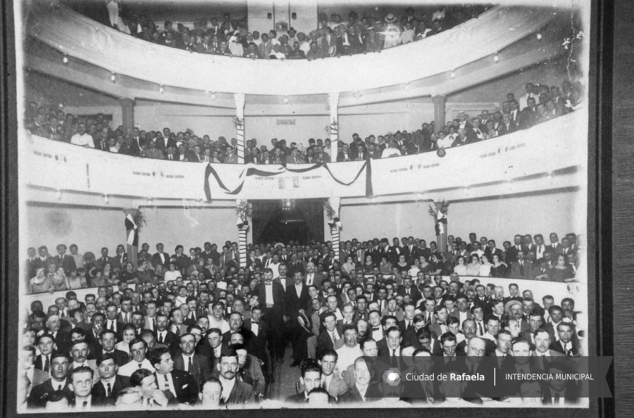 La sala más antigua de la ciudad.