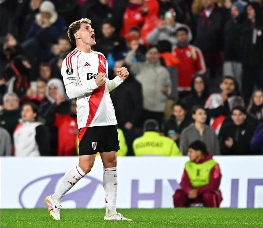 FACUNDO COLIDIO ANOTÓ EL GOL DE RIVER