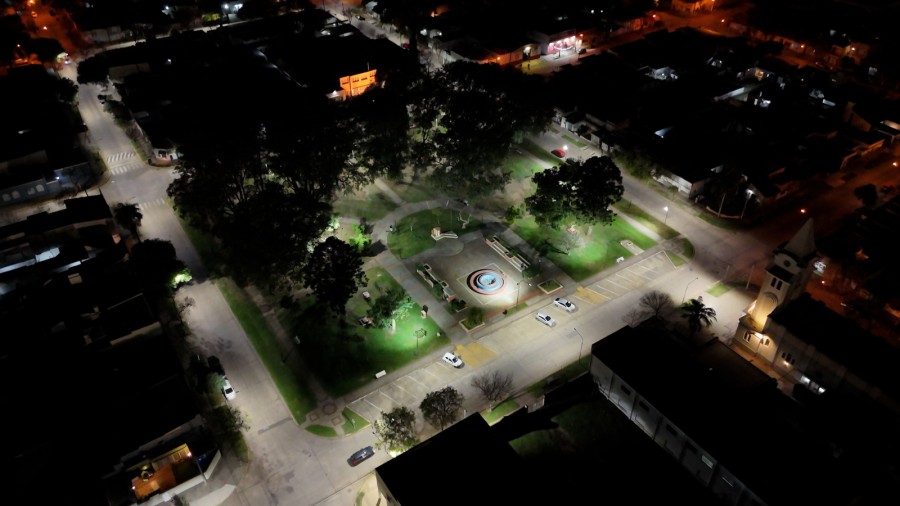 La obra forma parte de la primera etapa del plan de iluminaci&oacute;n previsto para el sector.