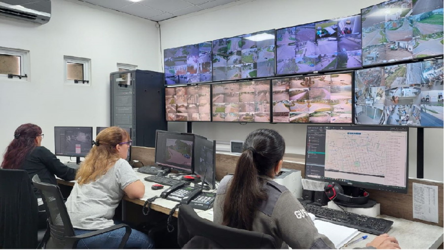 VIDEOVIGILANCIA. La Municipalidad prosigue invirtiendo para la protección de los ciudadanos.