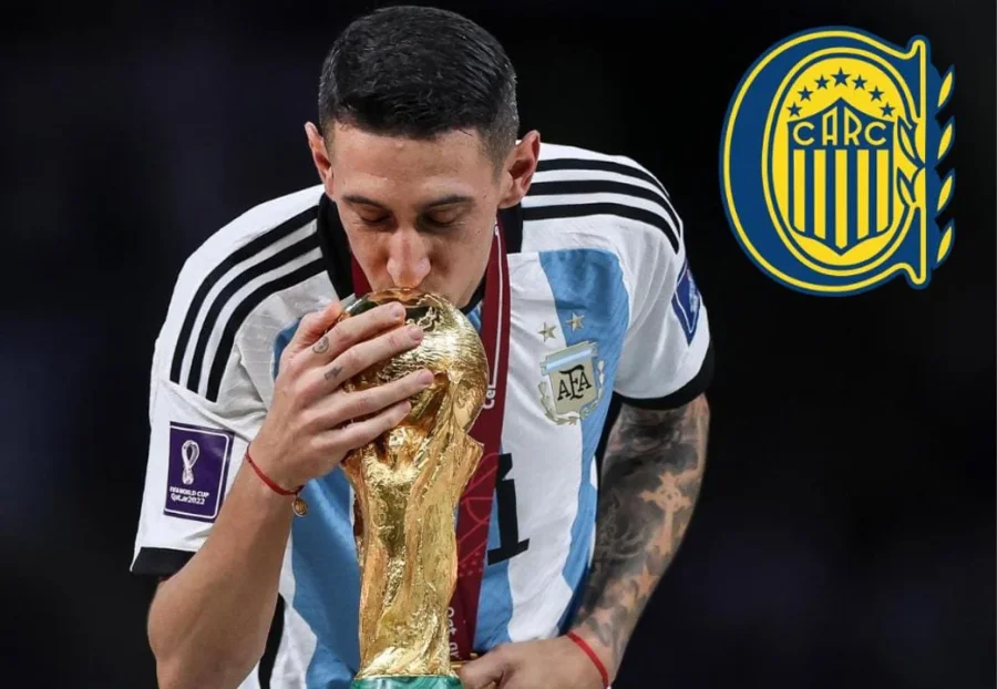 Ángel Di María y el impacto que generó su regreso a Rosario Central.