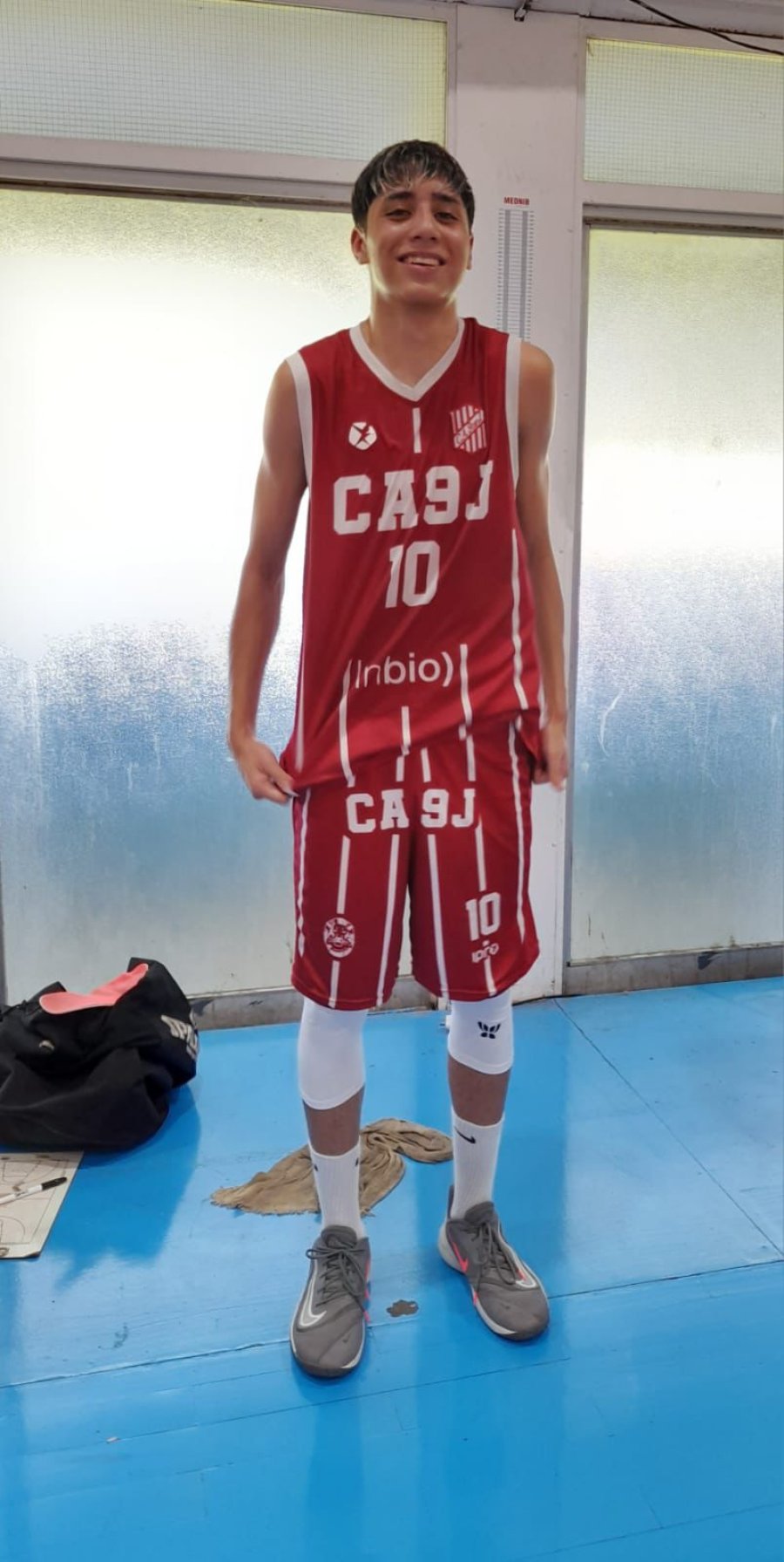 DE SELECCION. Benjamín Taborda y Delfina Gentinetta.