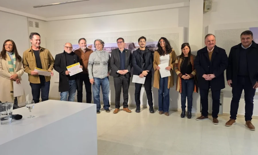 Quienes participaron del acto realizado en Santa Fe.