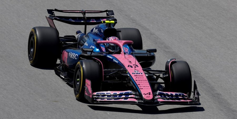 Colapinto tuvo un viernes complicado en Barcelona.