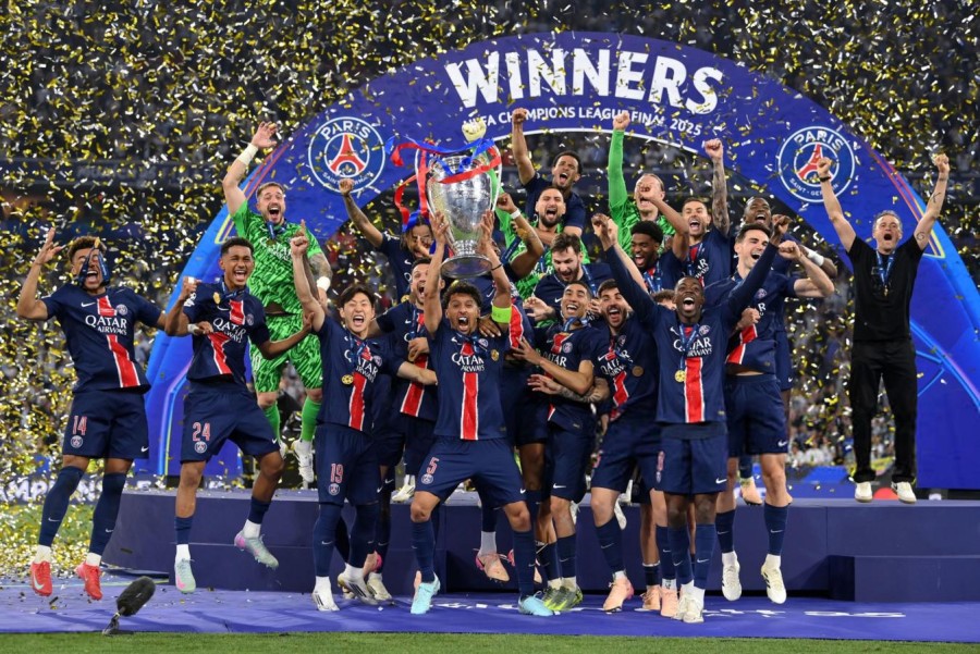 PSG campe&oacute;n de la Champions