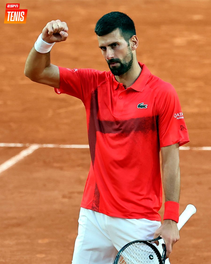 Y VA POR MAS. Djokovic se ilusiona con llegar otra vez a la final.