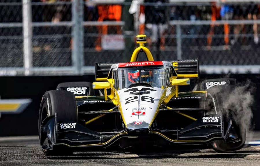 Brian Herta se qued&oacute; con la pole en el callejero de Detroit.