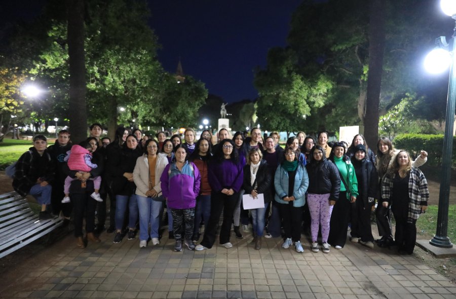Conmemoraci&oacute;n del Ni Una Menos en Rafaela.