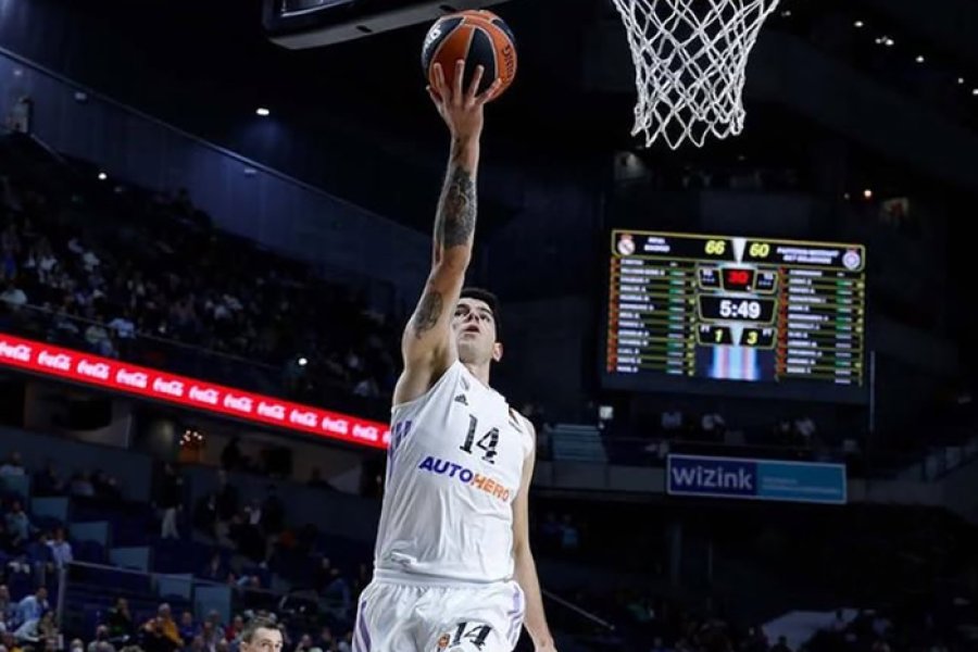 Gabriel Deck pegó el salto a Madrid desde San Lorenzo. Se formó en Quimsa