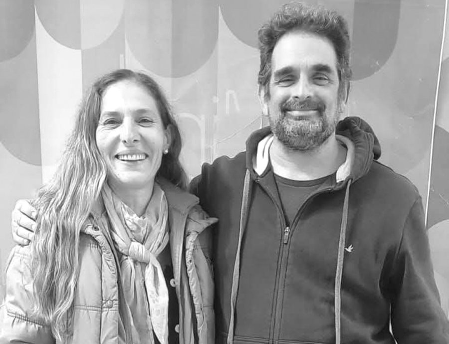 CANDIDATOS. Alejandra Manavela y Guillermo De Los Hoyos encabezan las lista local y provincial, respectivamente.