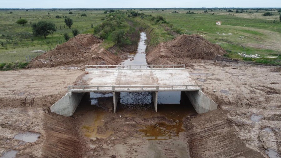 El ministro Enrico calificó la obra como "de gran magnitud" para el departamento San Cristóbal.