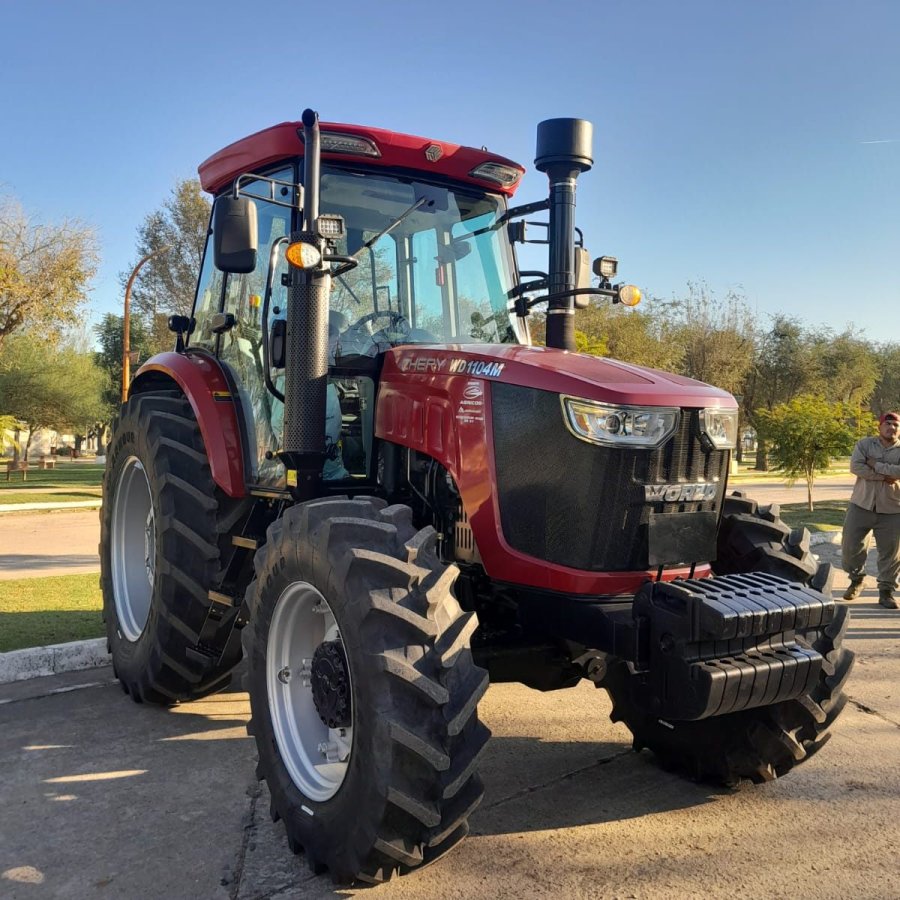 La nueva unidad incorporada al parque de maquinarias aldaense.