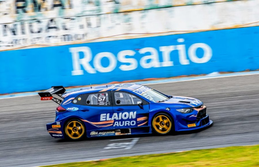Franco Vivian y la Chevrolet Trucker tuvieron un sábado perfecto en Rosario.