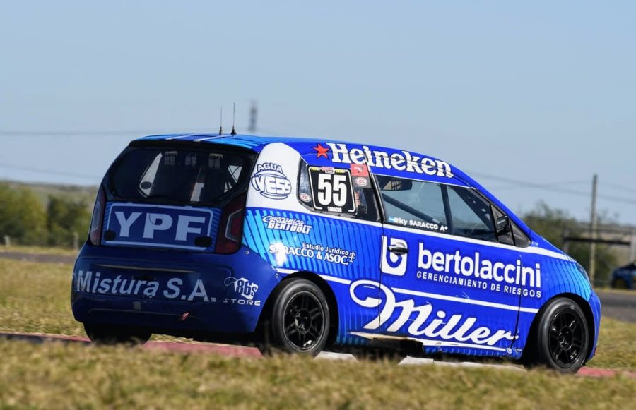 Ricardo Saracco (Up) fue quinto en la segunda serie de la Clase 2.