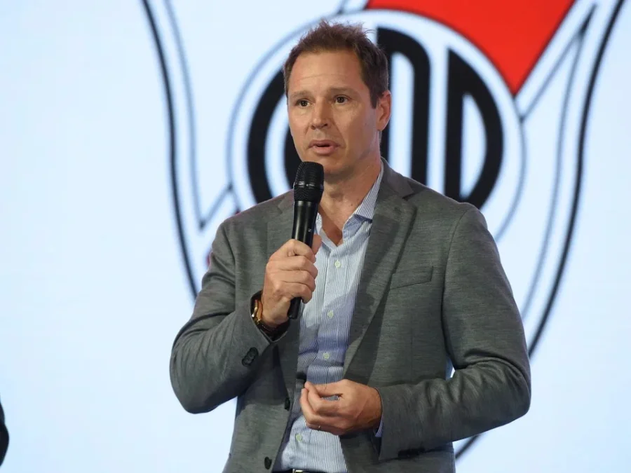 Jorge Brito, presidente de River.