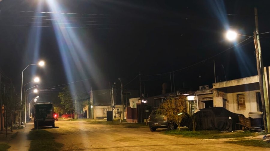 Un sector de la obra inaugurada.