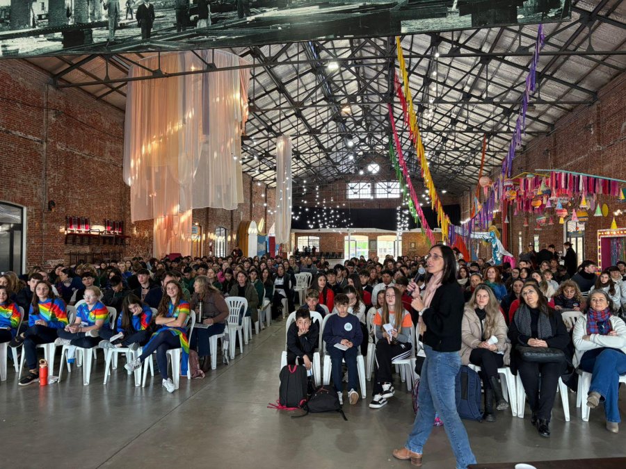 Vista general del reciente acto.