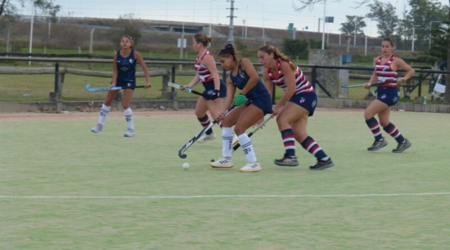 FUE EL SABADO. Acción de Sportivo Norte y Santa Fe RC.