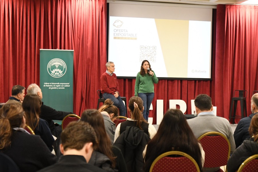 Se presentó la oferta exportable de Rafaela.