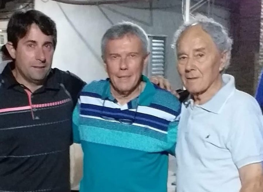 José Luis Costamagna, Rogelio Mitri y Delmiro Müller.
