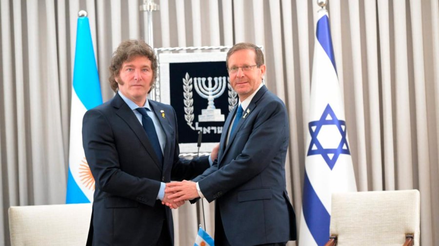 CUMBRE PRESIDENCIAL. Javier Milei reforzó su alineamiento con Israel y prometió ayuda para combatir al terrorismo.