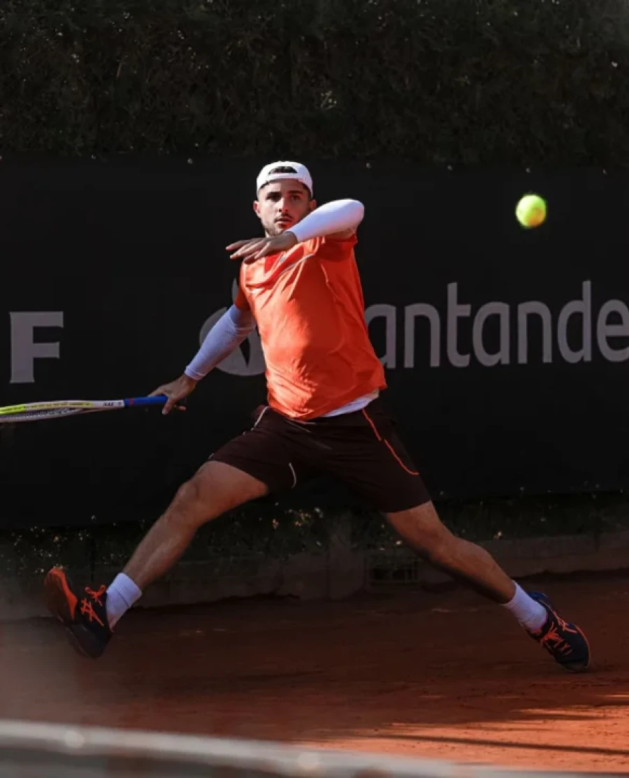 RODRIGUEZ TAVERNA. Uno de los argentinos en el torneo.