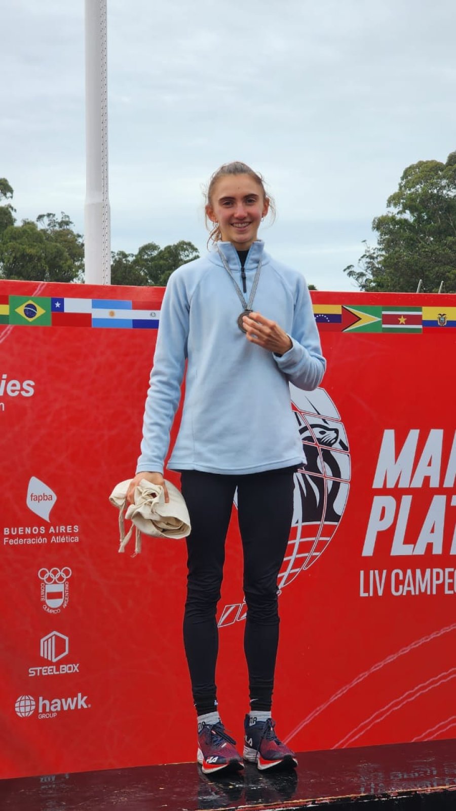 SOFIA FREGONA. La internacional rafaelina irá por un nuevo logro.