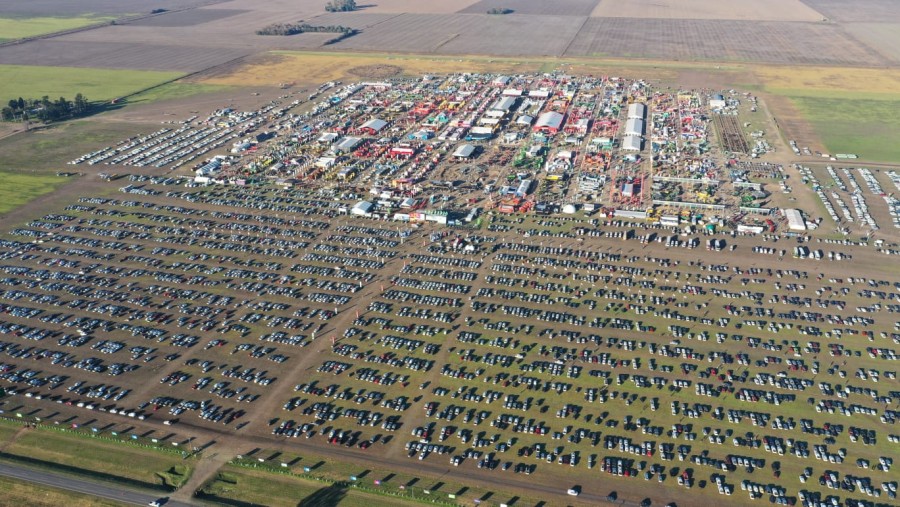 Una postal aérea que no deja dudas: la más grande de todas se hace en Santa Fe.