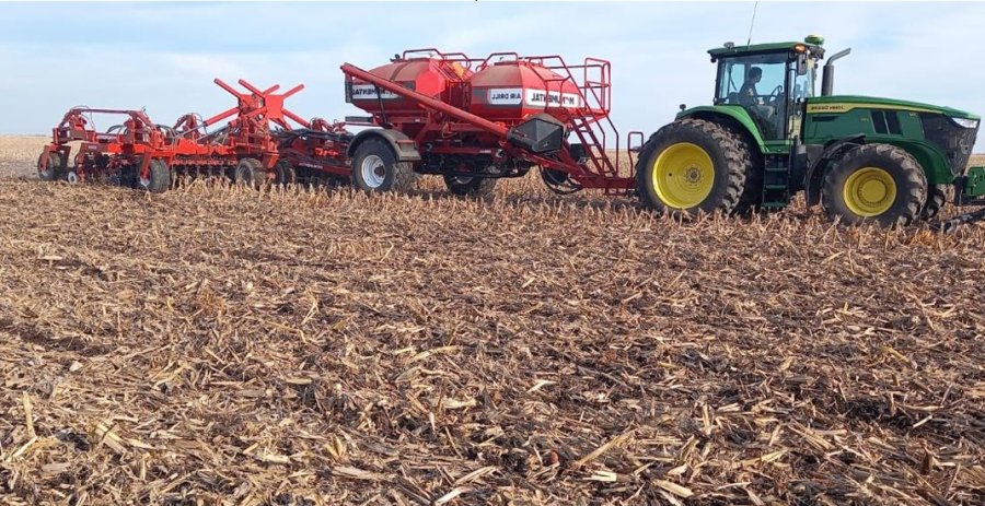 El avance de siembra fina avanza en la región a medida que lo permite el clima.